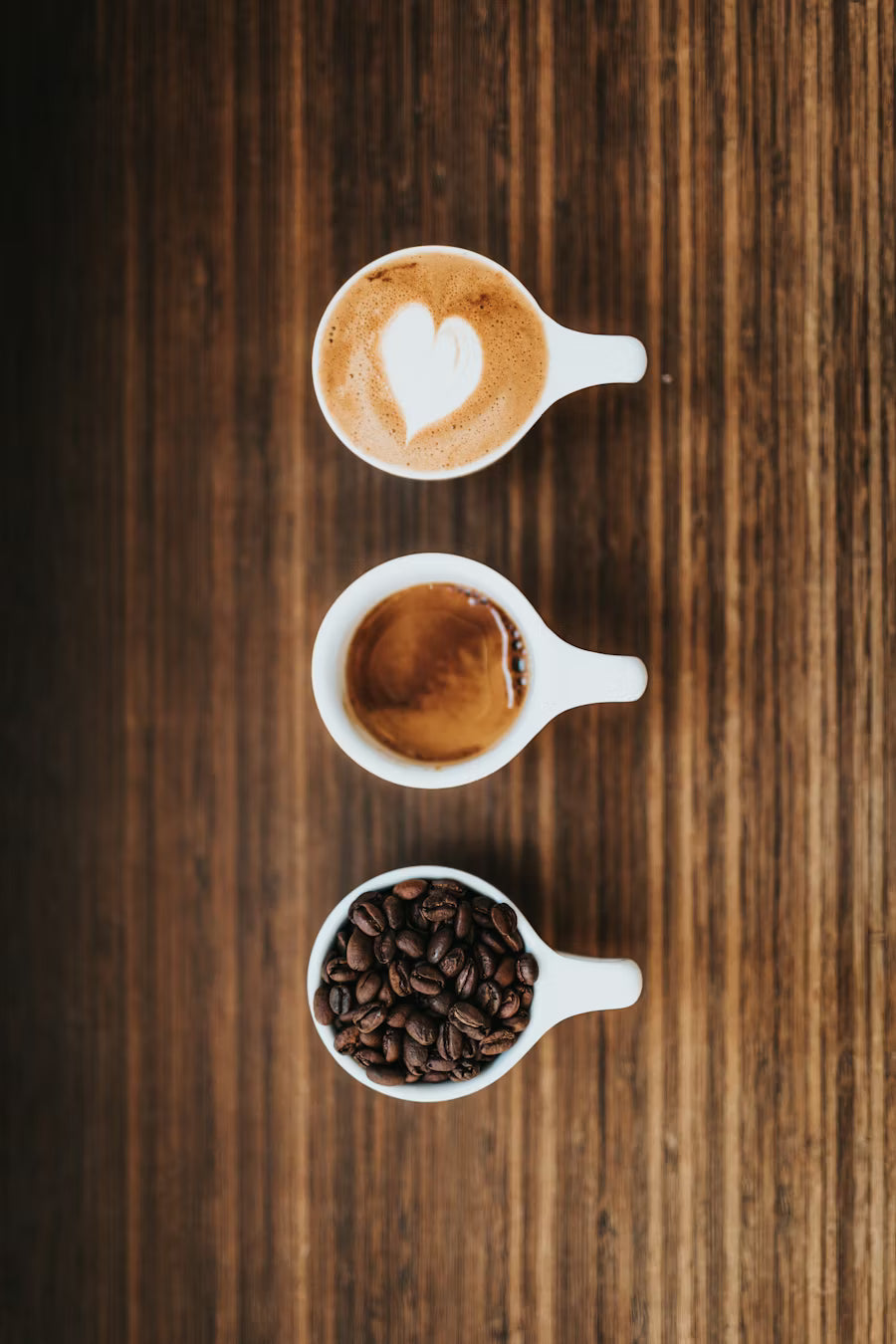 Different coffee flavor profiles including chocolatey nutty and fruity coffee
