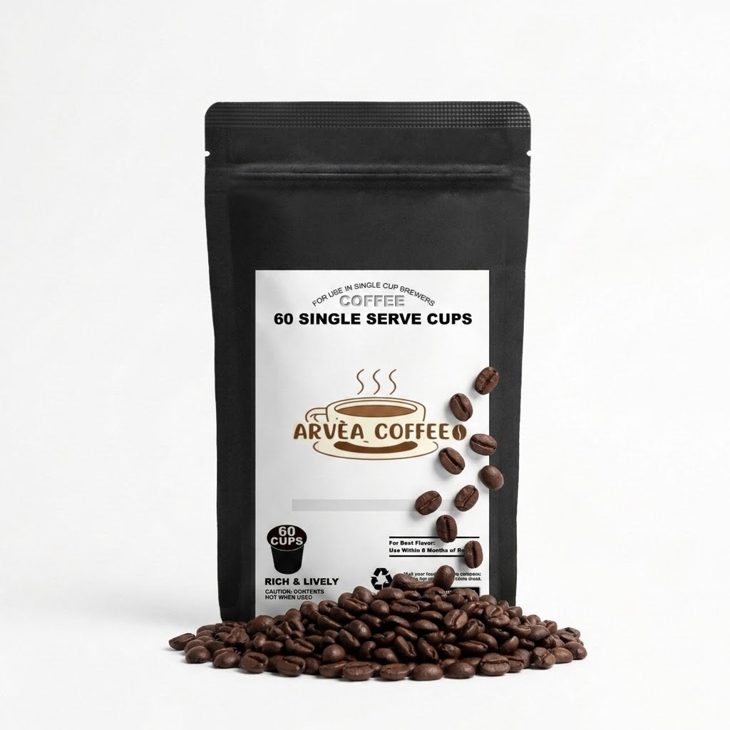60 Pack Single Serve Coffee Capsules