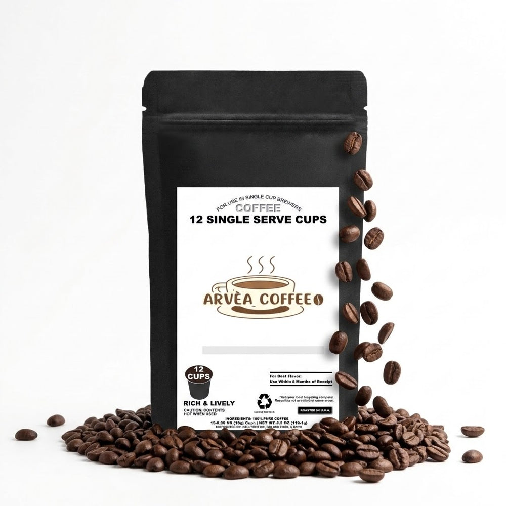 12 Pack Single Serve Coffee Capsules