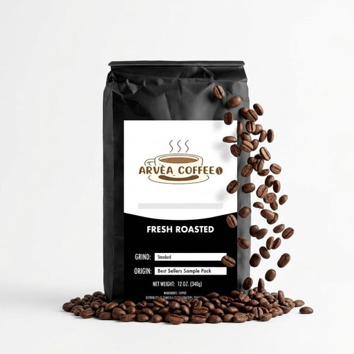 Best Sellers Sample Pack: 6Bean, Cowboy, Breakfast, Peru, Mexico, Bali Coffee